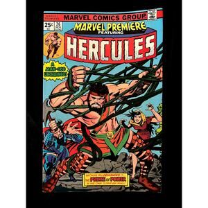 VINTAGE 1975 Marvel "MARVEL PREMIERE feat. HERCULES" #26 - VF/NM